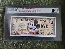 Disney Dollar $1 2008 PMG 66EPQ Uncirculated  picture