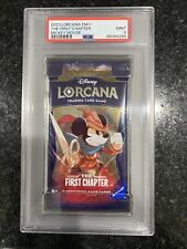 Psa 9 2023 Lorcana Disney First Chapter Sealed Pack Mickey Mouse Low Pop 🔥 picture