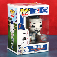 Funko Pop Vinyl MLB 02 New York Mets Mr. Met Mascot Box Wear 2014 With Protector picture