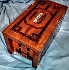 Vintage Wooden Box, Very Cool, 10