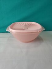 Tupperware Servalier Bowl 5.25 Cup Candy Floss Pink New picture