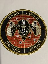 NASSAU COUNTY POLICE DEPT NCPD GANG SQUAD CRIME LONG ISLAND PATCH NEW YORK picture