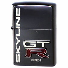 Zippo NISSAN SKYLINE GTR GT-R NISMO BNR323 Small Metal Parts Art Metal Black F/S picture