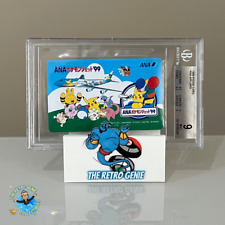 1999 Pokemon & Friends  - Ana Airlines Unused Japanese Phone Card - BGS 9 RARE picture