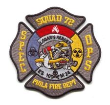 Philadelphia Fire Department Squad 72 Special Operations Patch Pennsylvania PA picture