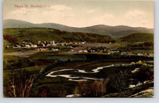 POSTCARD BIRD'S EYE VIEW ALBANY VERMONT - 1910 picture