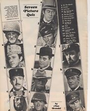Peter Sellers Peter O'Toole Magazine Photo Clipping 1 Page A10316 picture
