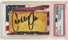 Candace Owens Outstanding Americans Signed Auto 2x3 Card PSA/DNA Slabbed picture