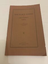 1929 The Place Names Of Lee County Iowa by T. J. Fitzpatrick Booklet picture