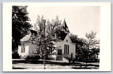 Peotone Illinois~First Presbyterian Church~c1960 RPPC picture
