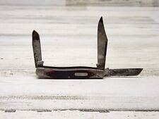 Vintage SCHRADE, Walden, N.Y., U.S.A. OLD TIMER 3 Blade pocket knife # 80T picture