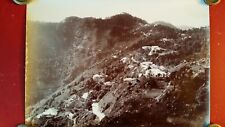 1890 ORIGINAL LARGE ANTIQUE PHOTOGRAPH - VIEW OF MUSSOORIE INDIA - S H DAGG picture