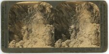 c1890's Keystone View Co Stereoview Card 13577 Canyon In Yellowstone Park picture