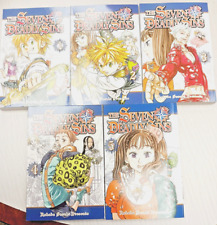 The Seven Deadly Sins Volumes 1-5 Manga Lot NEW picture
