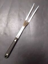 Vintage Ekco Flint Arrowhead Stainless Meat Fork Carving Serving USA picture