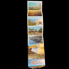 La Jolla, California Fold Out Postcard 1960s Foldable Greetings Unused picture