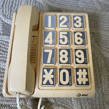 Vintage AT&T PL3004 Big Button Phone 1989 - Untested picture