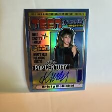 2024 Leaf Metal Pop Century Kristy McNichol Teen Dream Magazine Auto #/10 picture