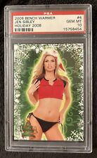 2006 Bench Warmer Jen Sibley Holiday #4 PSA 10 picture