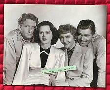 Found 8X10 PHOTO Boom Town Movie Spencer Tracy Clark Gable Hedy Lamar & Colbert picture
