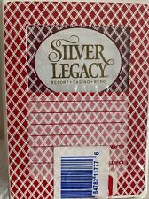 Bee Cambric Finish Casino Played Sealed Playing Cards Silver Legacy Casino Reno picture