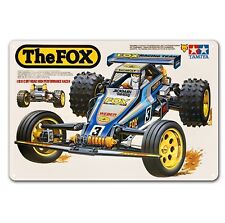 Metal Poster Vintage Rc Car Tin Sign Plaque Tamiya The Fox Buggy Boxart picture