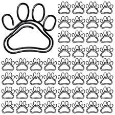 50 Pcs Cat Dog Paw Paper Clips for Work School Kids Students Teachers Office picture