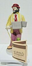 Vintage 1984 Emmett Kelly Jr. Flambro Clown Figurine  Organ Grinder with Tag  picture