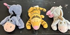 Tigger And 2 Eeyore Plush Rattle With Magnet Paws picture
