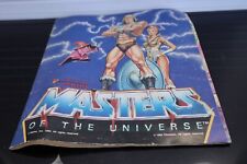 Panini Masters of the Universe He-Man Album W/ Many Stickers & Poster Mattel 80s picture