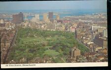 Aerial View Boston Massachusetts MA Postcard c1979 picture