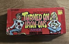 Rare 1972 DONRUSS TURNED ON IRON-ONS non sport  16 Wax Packs & Box picture
