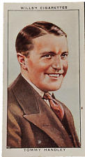 1934 WILLS's CIGARETTES RADIO CELEBRITIES #33 TOMMY HANDLEY-FREE USA SHIPPING picture