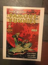 FRANK FRAZETTA BUCK ROGERS FAMOUS FUNNIES POSTER 1980s NM 9X12 picture