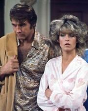 Farrah Fawcett & Lee Majors in their sleep wear movie/TV unknown 11x17 poster picture