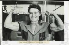 1982 Press Photo Jack LaLanne uses exercise equipment - kfa28953 picture