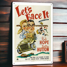 Let's Face It Metal Movie Poster Tin Sign Plaque Wall Decor Film 8