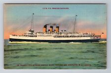 CPR SS Princess Kathleen, Ship, Transportation, Antique, Vintage Postcard picture