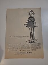 American Airlines 1967 Print Ad 8x11 Vintage  picture