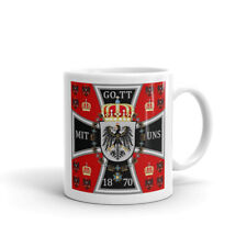 Prussian Eagle Ceramic Coffee/ Tea Mug - German Empire Kaiser GOTT MIT UNS Cup picture