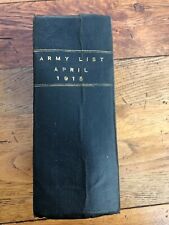 army list april 1915 ( large hardback book ) picture