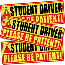 Student Driver Car Magnet - Be Patient Student Driver Magnet New Student Driver  picture