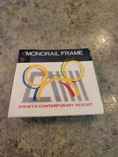 Vintage 2000 75th Disney Contemporary Resort MONORAIL Picture FRAME New SEALED picture