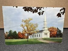 ￼The Martha Mary chapel at Longfellow’s Wayside Inn South Sudbury ￼MA Postcard picture