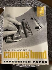VTG SOUTHWORTH Campus Bond Typewriting paper 20 Lb 8  1/2 x11 picture