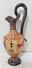 URN Hand Painted Copy By Hellas Geometric Oimochoe Period 700BC picture