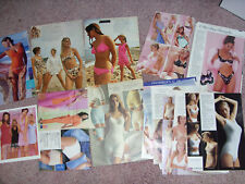 Group of VTG Lingerie / Swimsuit Ads - 1970s to 1990s - Frederick's Penneys Avon picture