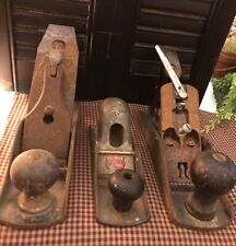 Vintage Lot Of 3 Stanley, Fulton Tools, Unmarked Old For Parts Restoration picture