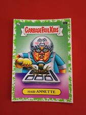 Garbage Pail Kids Hair Annette2020 Late To School GREEN BOOGER Border Topps #61a picture