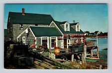 ME-Maine, Fisherman's Shack, Antique, Vintage Postcard picture